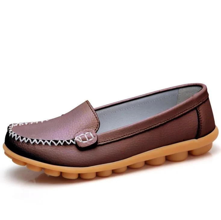 Women flats leather casual shoes fashion comfortable breathable women's shoes 1008
Women flats leather casual shoes fashion comfortable breathable women's shoes 1008