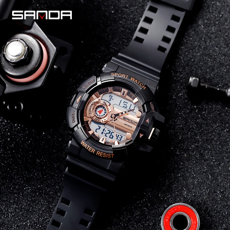2019 New Men's Military Watch Quartz Watch LED Digital Outdoor Sports Watch Men S Shock relogios masculino
2019 New Men's Military Watch Quartz Watch LED Digital Outdoor Sports Watch Men S Shock relogios masculino