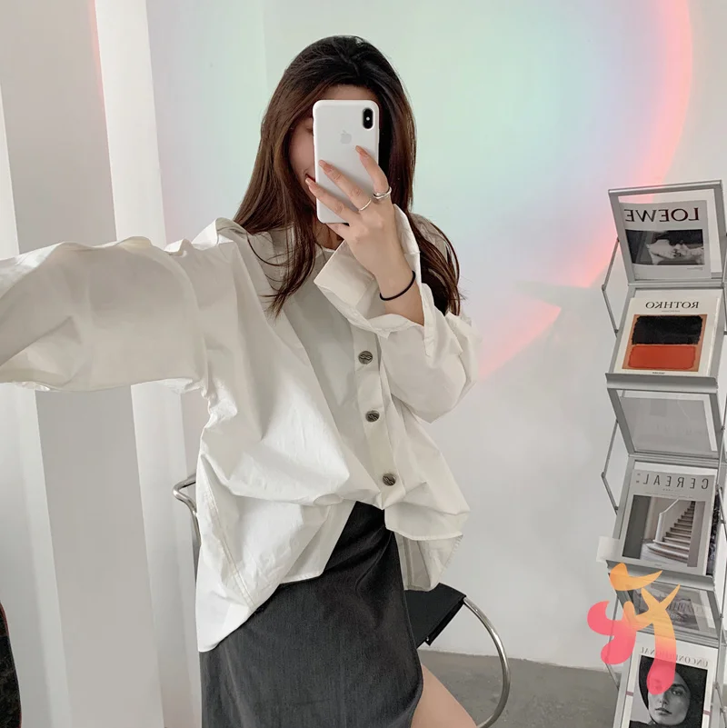 Men's Women's We11done Shirts High Quality Vintage Metal Buttons Long-sleeved Shirt Top Oversize Welldone Solid Color Shirts 
Men's Women's We11done Shirts High Quality Vintage Metal Buttons Long-sleeved Shirt Top Oversize Welldone Solid Color Shirts