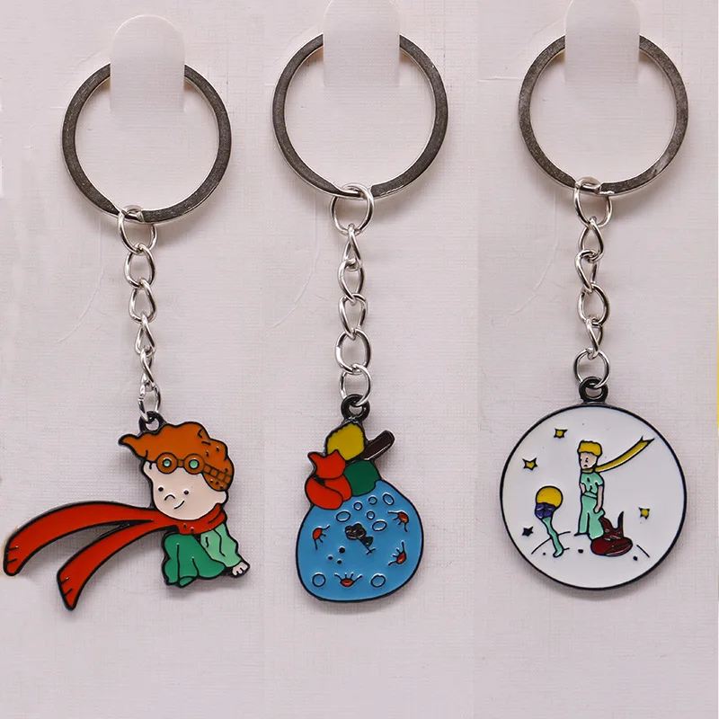 Cartoon Little Le Petit Prince Oil Drop Key Chain Pendant Animation Keychain Peripheral Wholesale Keyring
Cartoon Little Le Petit Prince Oil Drop Key Chain Pendant Animation Keychain Peripheral Wholesale Keyring