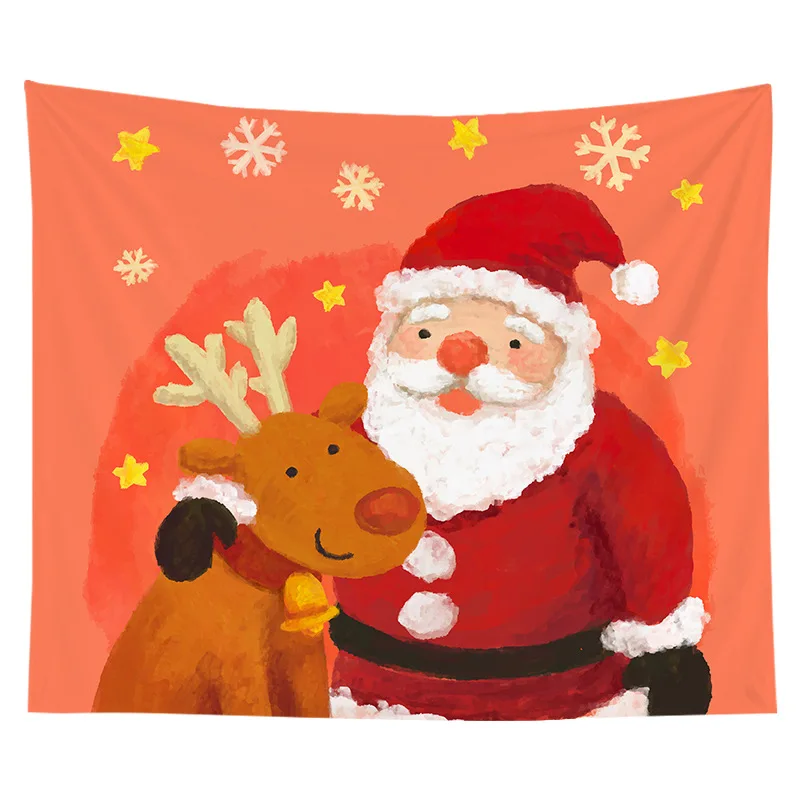 Tapestry Wall Hanging Polyester Christmas Pattern Blanket Home Decoration Bedroom Background Cloth Wall Decor Hanging Cloth
Tapestry Wall Hanging Polyester Christmas Pattern Blanket Home Decoration Bedroom Background Cloth Wall Decor Hanging Cloth