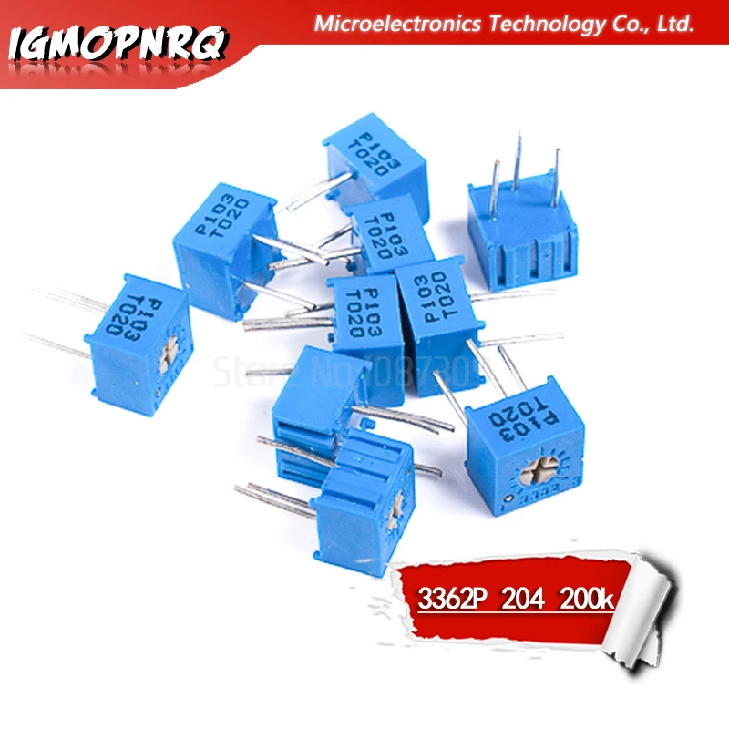 10 шт. 3362P-1-204LF 3362P 204 200K Ом триммер, потенциометр, переменный резистор, новый оригинальный
10 шт. 3362P-1-204LF 3362P 204 200K Ом триммер, потенциометр, переменный резистор, новый оригинальный