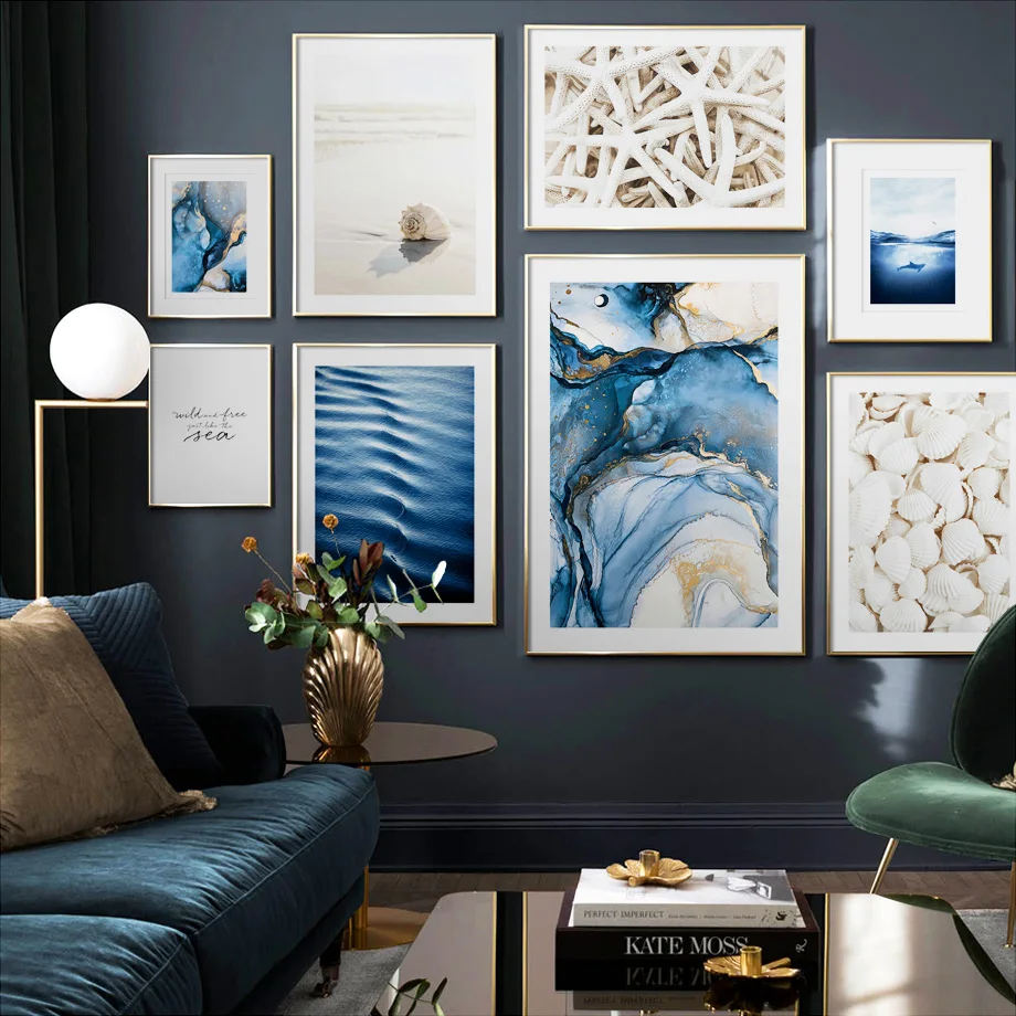Diving Couple Beach Seashell Dolphin Abstract Blue Wall Art Print Canvas Painting Nordic Poster Decor Picture For Living Room
Diving Couple Beach Seashell Dolphin Abstract Blue Wall Art Print Canvas Painting Nordic Poster Decor Picture For Living Room