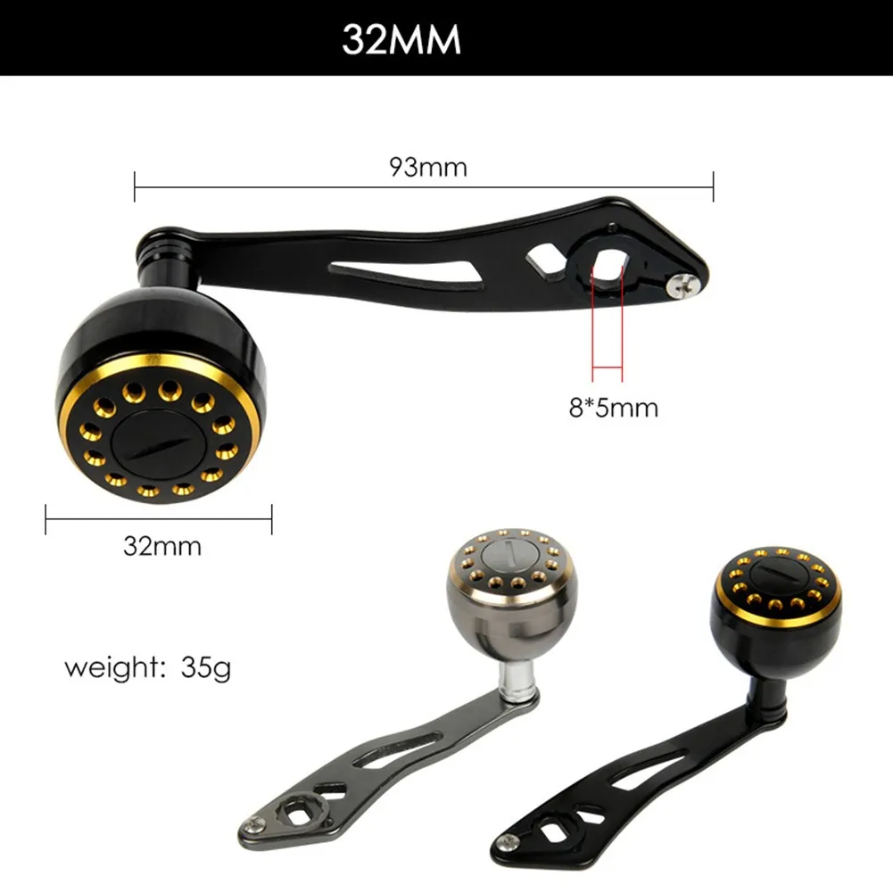 Metal Fishing Reel Handle Knob Lightweight/comfortable/durable High-precision CNC Processing Fishing Reel Gripping Rocker Arm
Metal Fishing Reel Handle Knob Lightweight/comfortable/durable High-precision CNC Processing Fishing Reel Gripping Rocker Arm