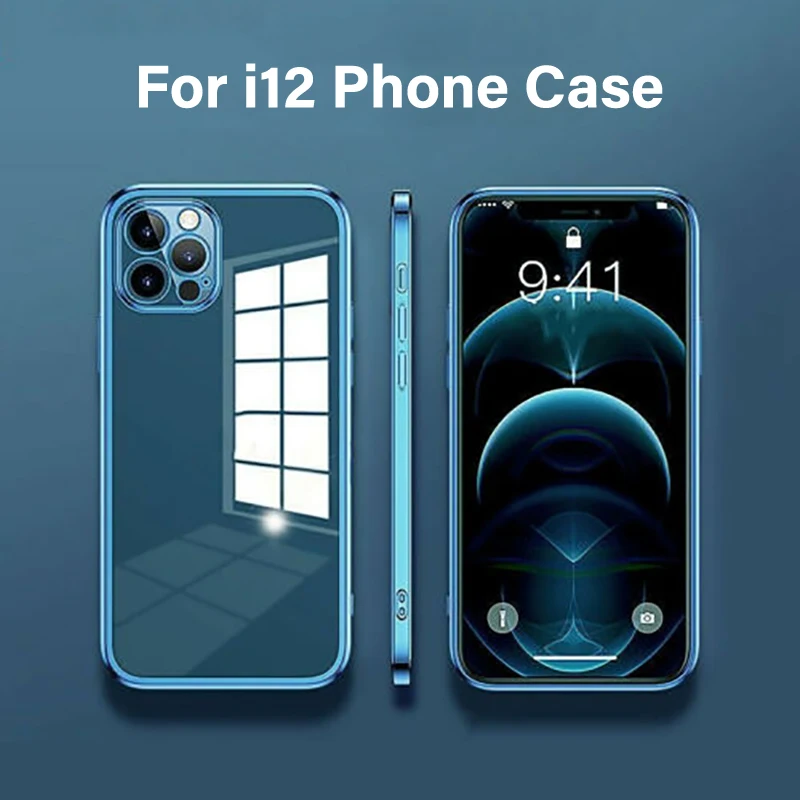 UGI Luxury Plating Square Straight Classic Transparent Case Soft TPU Clear Cover For iPhone 12 Pro MAX Mini 11 X XR XS MAX Case
UGI Luxury Plating Square Straight Classic Transparent Case Soft TPU Clear Cover For iPhone 12 Pro MAX Mini 11 X XR XS MAX Case