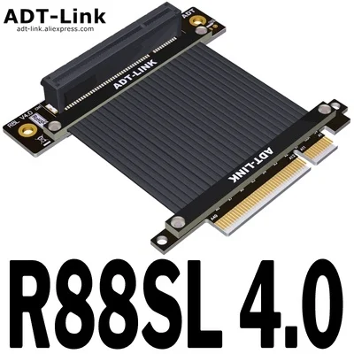 PCI-E X8 до X8 Поворот 90 градусов Вертикальный прямоугольный Удлинительный кабель PCIe 4,0 X8 (128G/bps)
PCI-E X8 до X8 Поворот 90 градусов Вертикальный прямоугольный Удлинительный кабель PCIe 4,0 X8 (128G/bps)