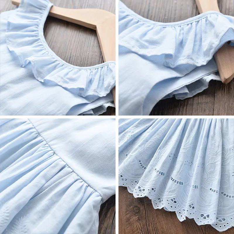 Lawadka Summer Kids Girl Dress Fashion Cotton Lace Sleeveless Dresses for Bridesmaid Elegant Vestidos Girls Children Clothing
Lawadka Summer Kids Girl Dress Fashion Cotton Lace Sleeveless Dresses for Bridesmaid Elegant Vestidos Girls Children Clothing