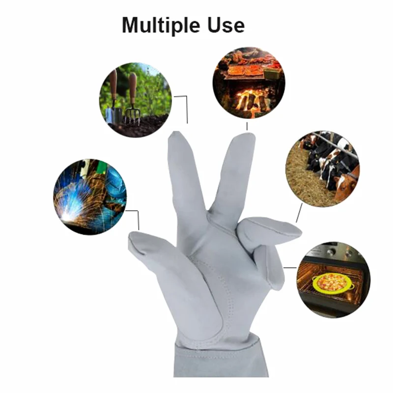 FSUP Welding Work Safety Protective Flex Extra Grip Glove Sheepskin Leather Security Antistatic Hand-Type Unisex Garden
FSUP Welding Work Safety Protective Flex Extra Grip Glove Sheepskin Leather Security Antistatic Hand-Type Unisex Garden