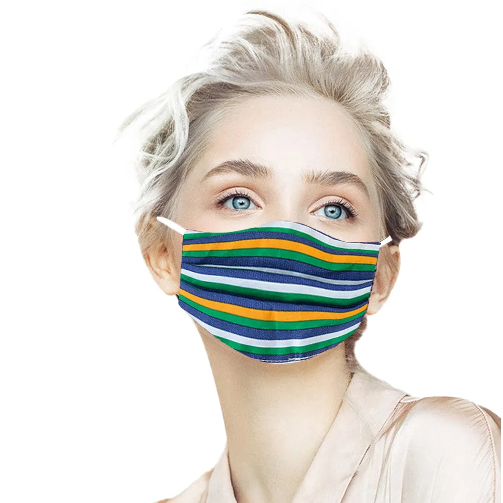 Women Stripe mask Fashion reusable mascarilla de tela lavabl cotton washable masks face anti-dust protection masque
Women Stripe mask Fashion reusable mascarilla de tela lavabl cotton washable masks face anti-dust protection masque