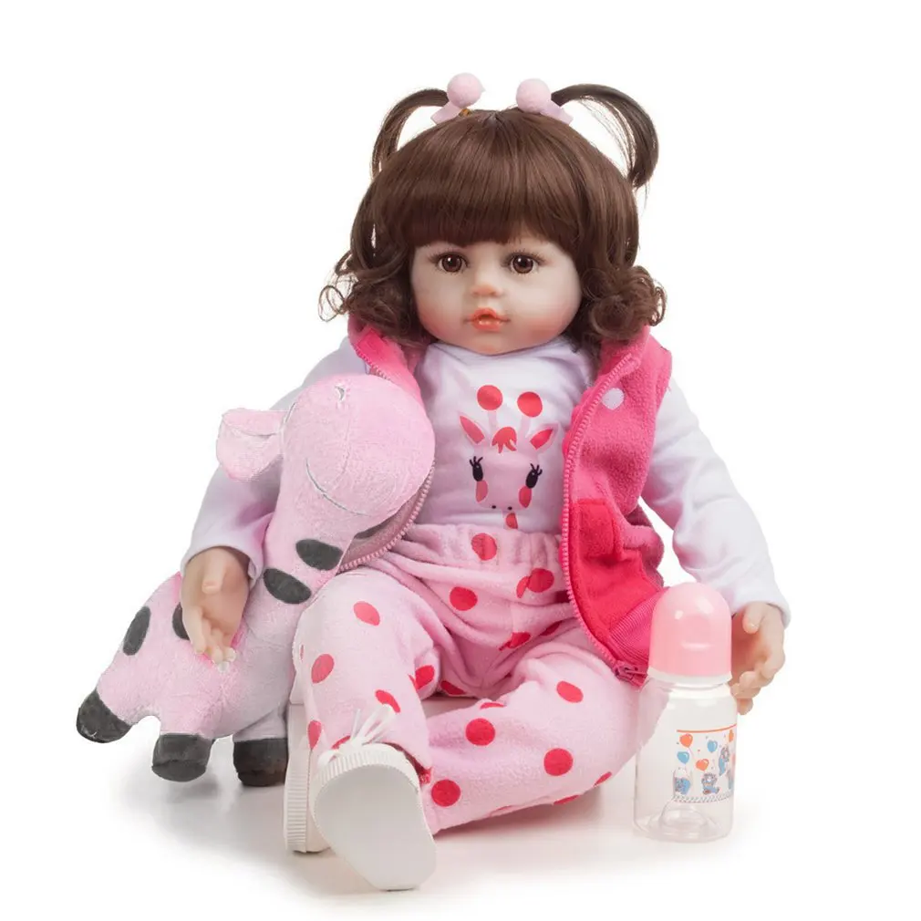 48cm Reborn Baby Dolls Cute Soft Handmade Realistic Newborn Silicone Vinyl Baby Dolls Toys for Girl Boys Kids Birthday Xmas Gift
48cm Reborn Baby Dolls Cute Soft Handmade Realistic Newborn Silicone Vinyl Baby Dolls Toys for Girl Boys Kids Birthday Xmas Gift