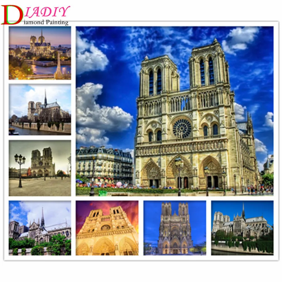 5D DIY Diamond Painting Full Square Landscape France Notre Dame De Paris Picture Of Rhinestone Diamond Embroidery Mosaic Drop Sh
5D DIY Diamond Painting Full Square Landscape France Notre Dame De Paris Picture Of Rhinestone Diamond Embroidery Mosaic Drop Sh