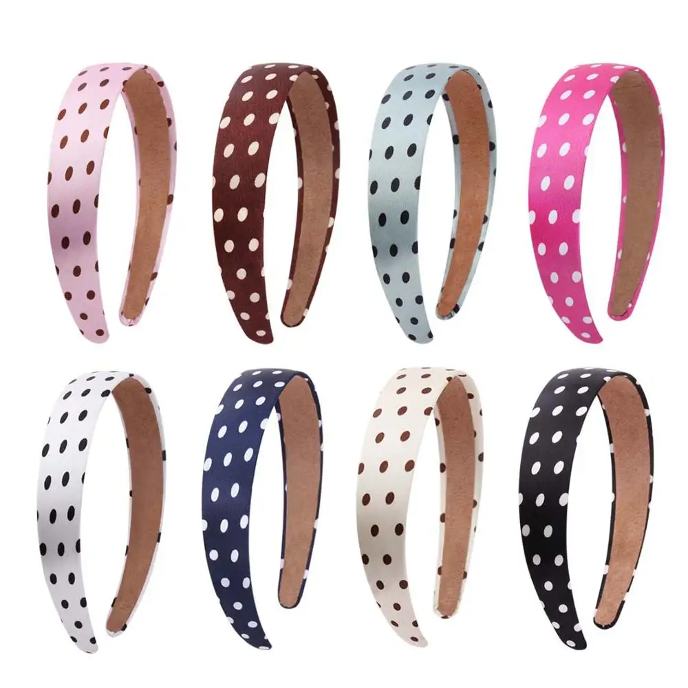 Hot Sales 1PC Plastic Fashion Wide Headband Solid Bezel Hairbands Satin Covered Hair Accessories For Woman Girls
Hot Sales 1PC Plastic Fashion Wide Headband Solid Bezel Hairbands Satin Covered Hair Accessories For Woman Girls