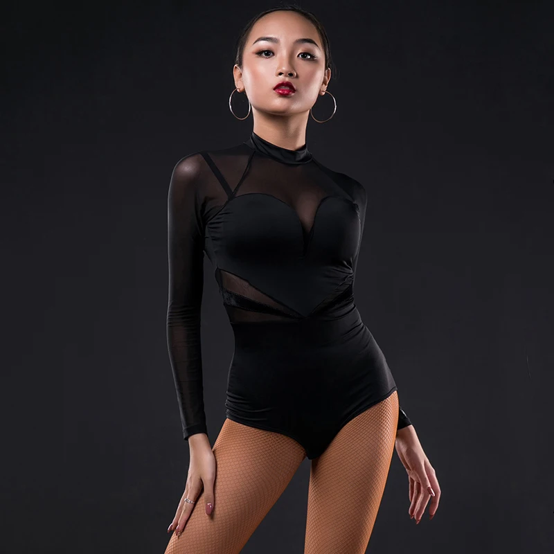 Latin Dance Practice Clothes Female Adult Long-Sleeve Bodysuit Skirts Suit Performance Clothing Latin Dance Competition Dress
Latin Dance Practice Clothes Female Adult Long-Sleeve Bodysuit Skirts Suit Performance Clothing Latin Dance Competition Dress