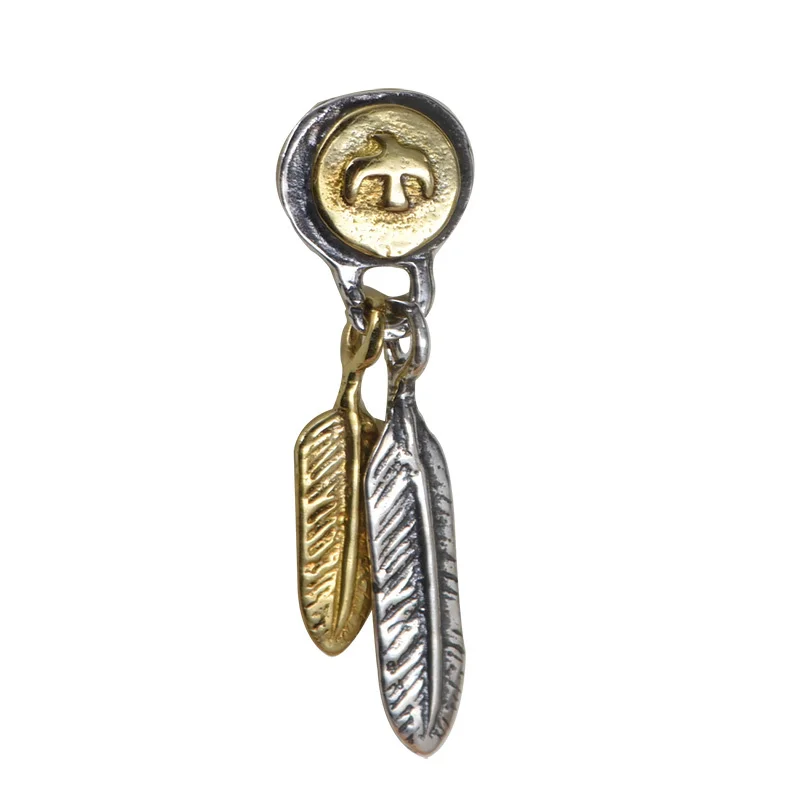 yin man 925 Silver Stud Earring for Men Single Europe Feathers Street Hong Kong Style Hip-Hop Men Earrings Thai Silver Ear
yin man 925 Silver Stud Earring for Men Single Europe Feathers Street Hong Kong Style Hip-Hop Men Earrings Thai Silver Ear