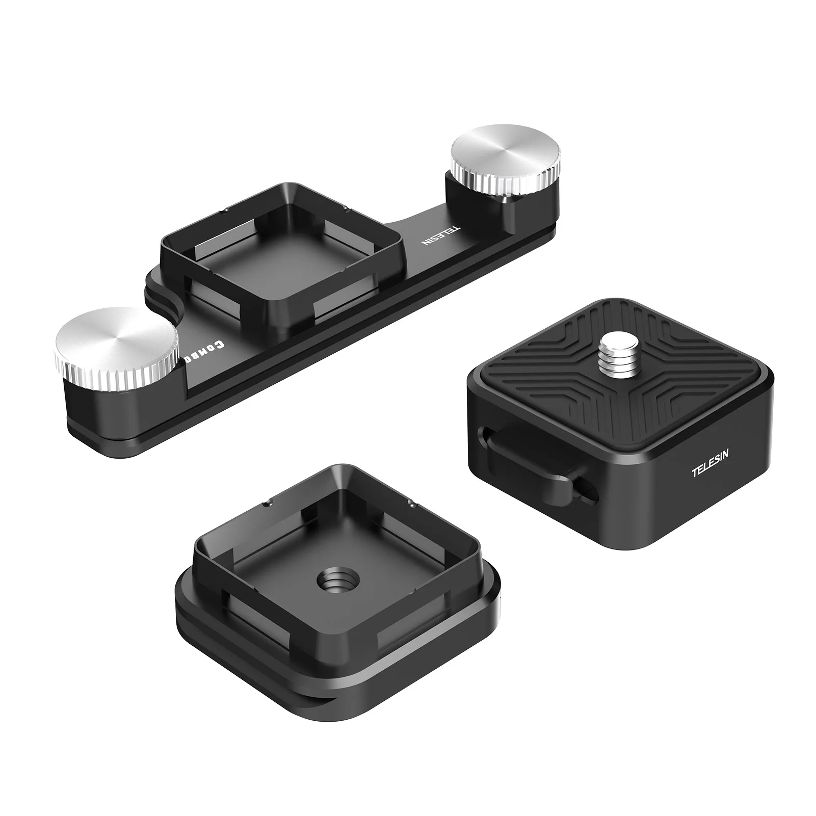 Quick Release Plate Arca-Type Base Shoulder Strap Belt Clamp Tripod Ball Head Mount 1/4" for Tripod DSLR ILDC Action Cameras
Quick Release Plate Arca-Type Base Shoulder Strap Belt Clamp Tripod Ball Head Mount 1/4" for Tripod DSLR ILDC Action Cameras