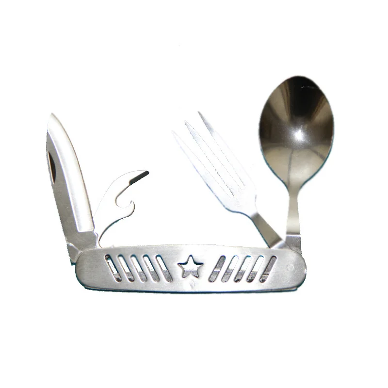 Multi Tool Portable Picnic Camp Spoon Fold Spork Fork Flatware Tableware Knife Cutlery Bottle Can Opener Multitool Outdoor
Multi Tool Portable Picnic Camp Spoon Fold Spork Fork Flatware Tableware Knife Cutlery Bottle Can Opener Multitool Outdoor