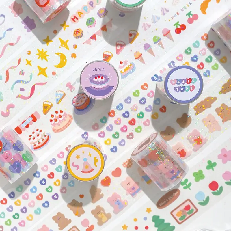 Ph.D New Arrival 3M Kawaii Laser PET Happy Manor Washi Masking Tape For Crafts Decorative Adhesive Tape School Stationery
Ph.D New Arrival 3M Kawaii Laser PET Happy Manor Washi Masking Tape For Crafts Decorative Adhesive Tape School Stationery