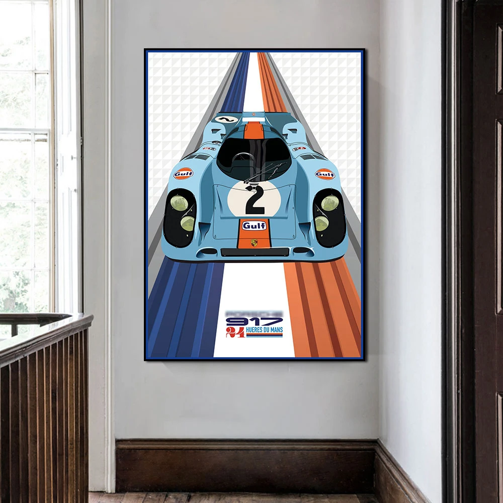 GULF 917 24 Hours Of Le Mans Poster Print On Canvas Painting Home Decor Wall Art Picture For Living Room Decoration Frameless
GULF 917 24 Hours Of Le Mans Poster Print On Canvas Painting Home Decor Wall Art Picture For Living Room Decoration Frameless
