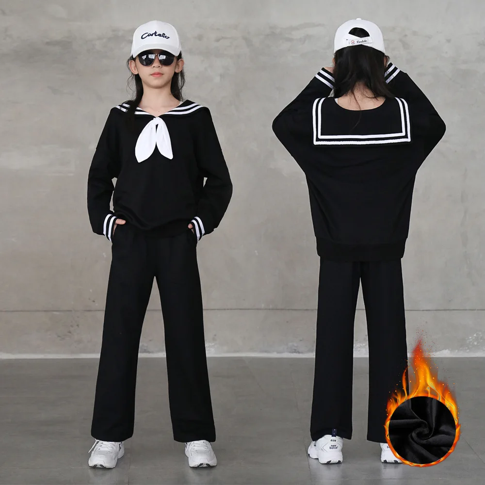 Girl Sets Winter Fleece College Style Two-piece Kids Casual Outfits 2022 Spring School Teens Fashion Suit 14 Y Children Clothing
Girl Sets Winter Fleece College Style Two-piece Kids Casual Outfits 2022 Spring School Teens Fashion Suit 14 Y Children Clothing