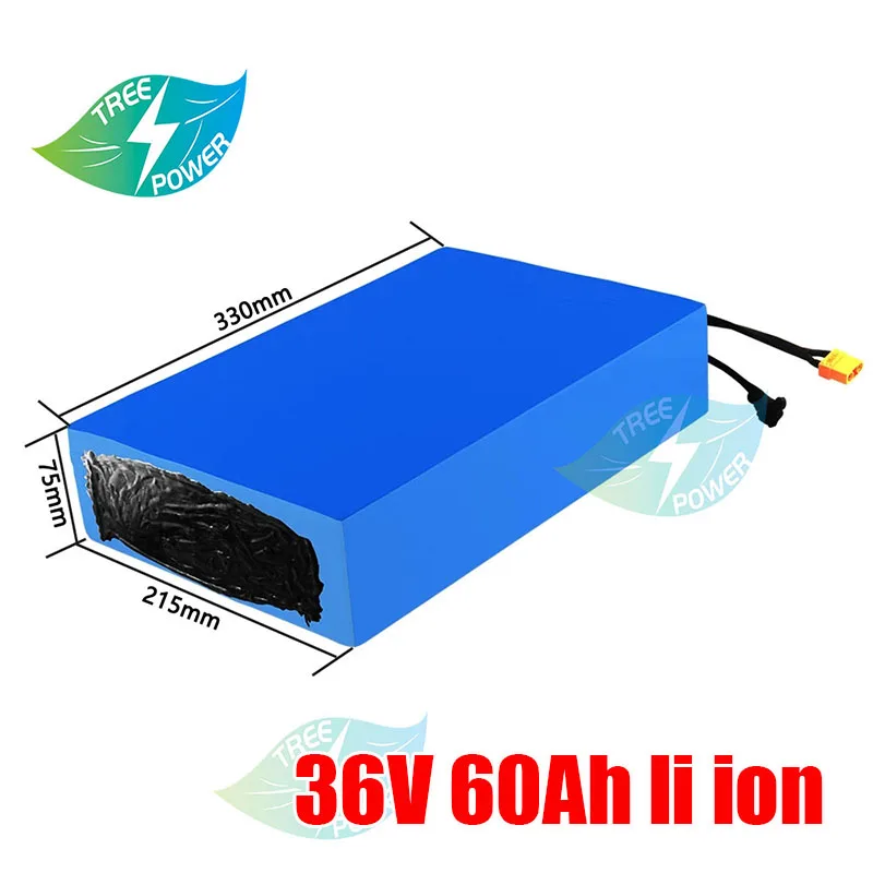 36V 60ah lithium ion battery pack bateria bicicleta 36v electric bike battery bicycle 36v 1000w 3500w + 5A charger
36V 60ah lithium ion battery pack bateria bicicleta 36v electric bike battery bicycle 36v 1000w 3500w + 5A charger