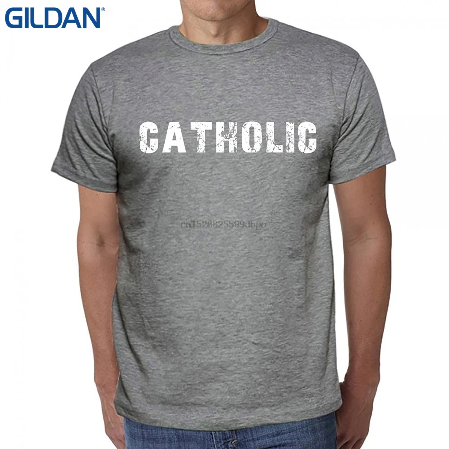 New Arrival Men Short Catholic T Shirt With Words For Men Shirt With Letters Grey T Shirts
New Arrival Men Short Catholic T Shirt With Words For Men Shirt With Letters Grey T Shirts
