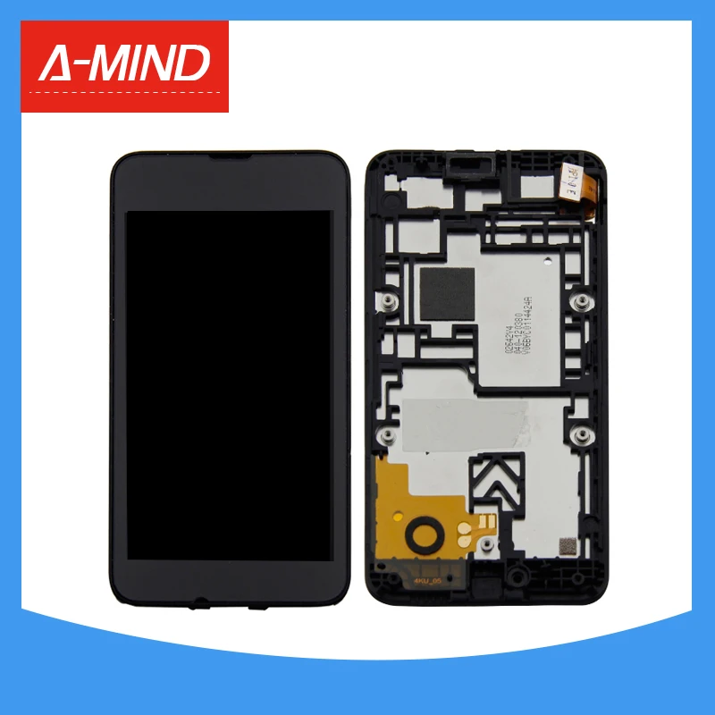 For Nokia Lumia 530 LCD Display Touch Screen with Digitizer frame Assembly Free Tools
For Nokia Lumia 530 LCD Display Touch Screen with Digitizer frame Assembly Free Tools