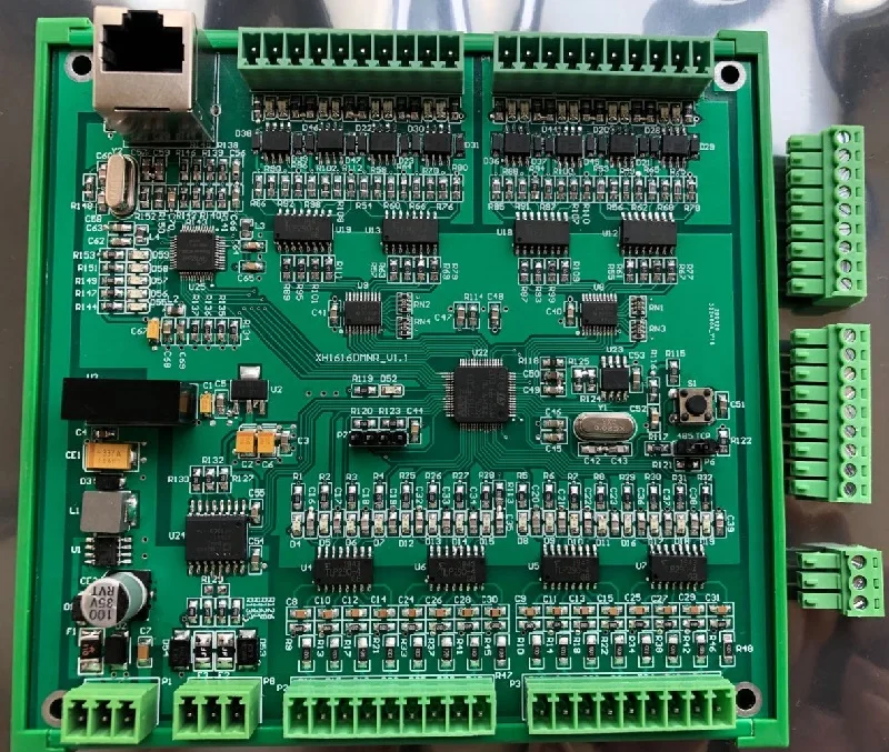 Плата управления сбора данных Digital IO изолированный модуль 16 in 16 out RS485 Ethernet
Плата управления сбора данных Digital IO изолированный модуль 16 in 16 out RS485 Ethernet