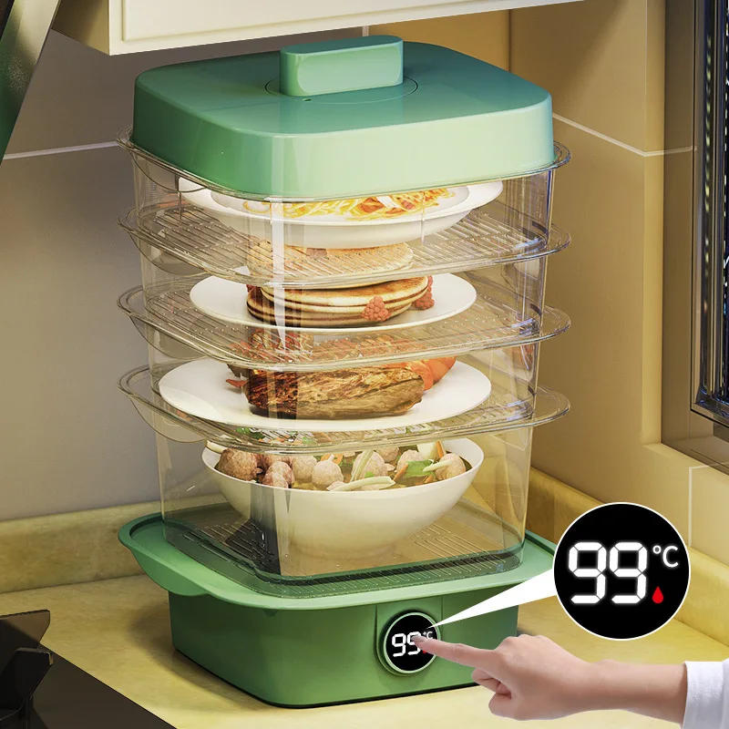 Heat Preservation Vegetable Cover Temperature Display Food Storage Multi-layer Dust-proof Household Cover Fresh Leftovers Cover
Heat Preservation Vegetable Cover Temperature Display Food Storage Multi-layer Dust-proof Household Cover Fresh Leftovers Cover