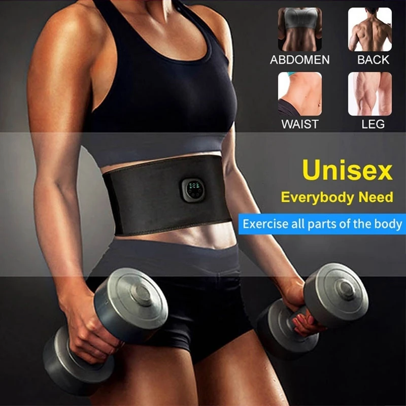 Intelligent EMS Fitness Trainer Belt LED Display Electrical Stimulator Abdominal Muscle Sticker Training Device Home Gym
Intelligent EMS Fitness Trainer Belt LED Display Electrical Stimulator Abdominal Muscle Sticker Training Device Home Gym