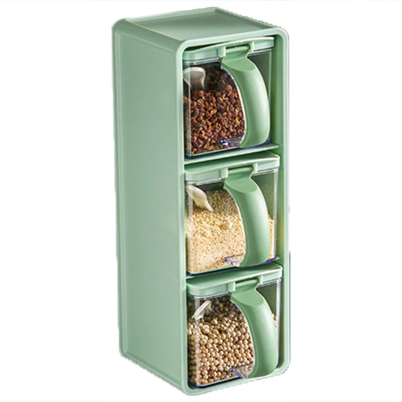 Seasoning Box Set Household Kitchen Seasoning Jar Wall-Mounted Seasoning Storage Box
Seasoning Box Set Household Kitchen Seasoning Jar Wall-Mounted Seasoning Storage Box