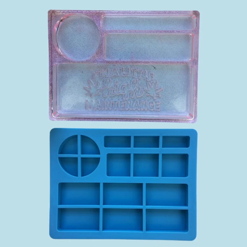 Storage Container Epoxy Resin Mold Letters Makeup Tray Silicone Mould DIY Crafts Casting Tool
Storage Container Epoxy Resin Mold Letters Makeup Tray Silicone Mould DIY Crafts Casting Tool