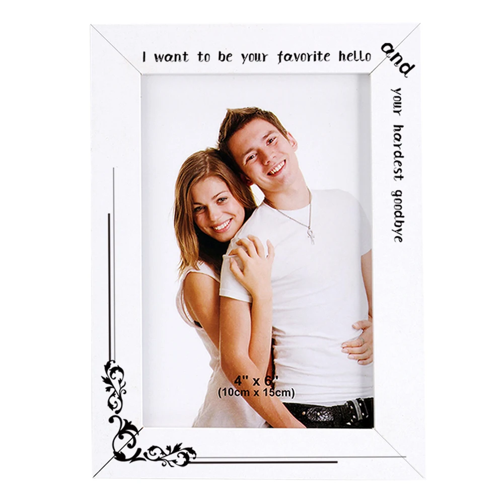 Wooden Photo Frame Table Lover's Quotation I Want To Be Home DIY Decoration High-Quality 5-10Inch Gift Present for Couples Gifts
Wooden Photo Frame Table Lover's Quotation I Want To Be Home DIY Decoration High-Quality 5-10Inch Gift Present for Couples Gifts