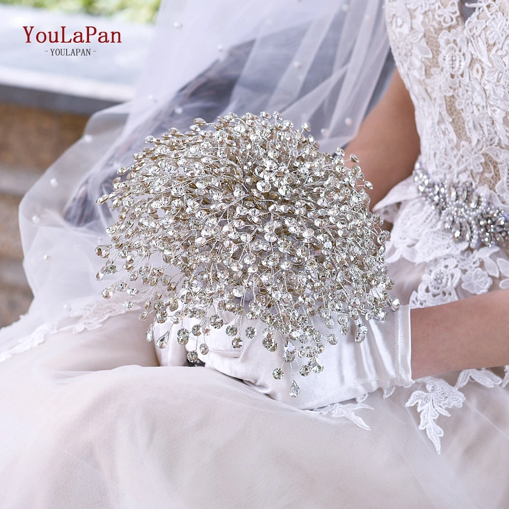 YouLaPan HF02 Bling Bridal Holding Flowers Crystal Rhinestones Holding Flowers Wedding Accessories Holding Flower with Diamond
YouLaPan HF02 Bling Bridal Holding Flowers Crystal Rhinestones Holding Flowers Wedding Accessories Holding Flower with Diamond