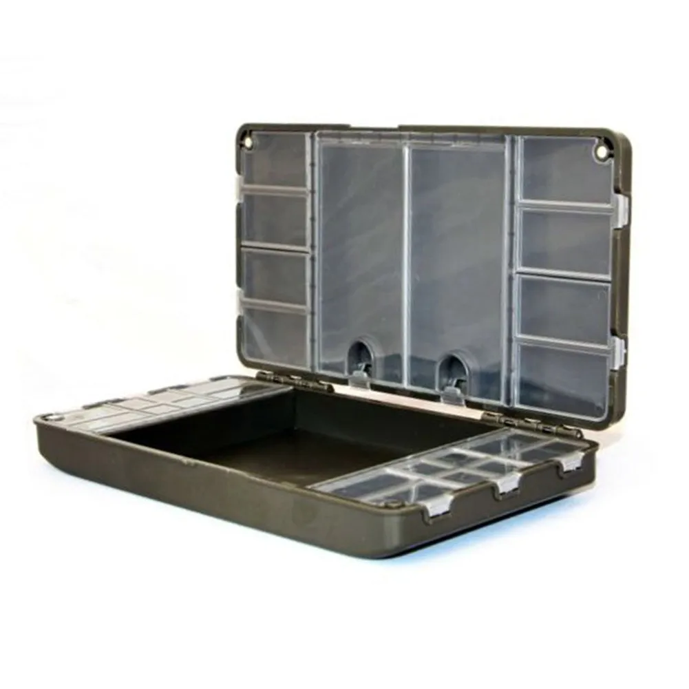 Carp Fishing Tackle Box Terminal Tackle System Swivels Accessory Storage System Bait Lure Hook Double Sided High Strength Case
Carp Fishing Tackle Box Terminal Tackle System Swivels Accessory Storage System Bait Lure Hook Double Sided High Strength Case