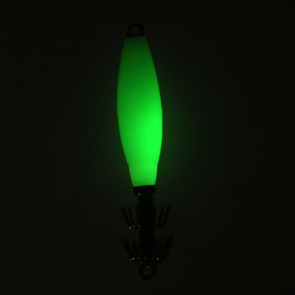 9.5cm Squid Squid Catching Lure LED Light Fishing Lure With Metal Hook 
9.5cm Squid Squid Catching Lure LED Light Fishing Lure With Metal Hook