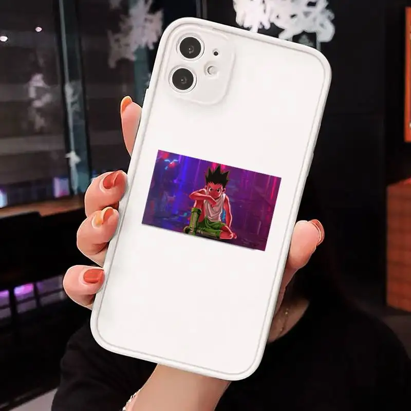Hunter X Hunter anime Phone Cases Matte Transparent for iPhone 7 8 11 12 s mini pro X XS XR MAX Plus cover funda
Hunter X Hunter anime Phone Cases Matte Transparent for iPhone 7 8 11 12 s mini pro X XS XR MAX Plus cover funda