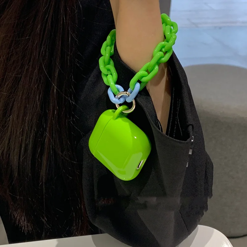 Fashion fluorescent acrylic Bracelet cover for Apple airplads 1 2 airplads Pro Bluetooth headset accessories cool silicone
Fashion fluorescent acrylic Bracelet cover for Apple airplads 1 2 airplads Pro Bluetooth headset accessories cool silicone