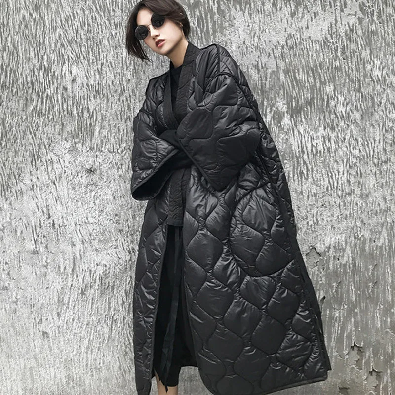 MSXU Dark Wind Winter New 2020 Japanese Tie-band Loose Long Cotton-padded Jacket Women
MSXU Dark Wind Winter New 2020 Japanese Tie-band Loose Long Cotton-padded Jacket Women