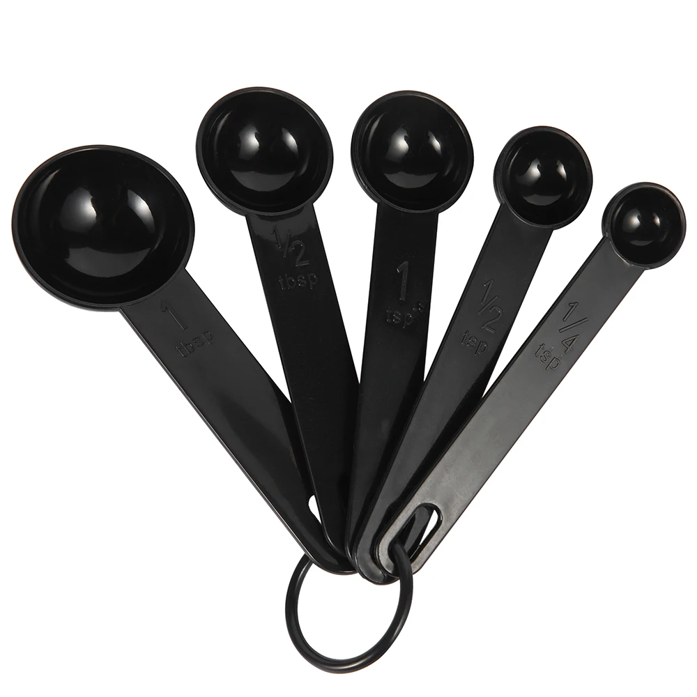 10pcs/set Measuring Spoon Scoop Handle and Plastic Black Color Measuring Cups Kitchen Measuring Tool for DIY Food
10pcs/set Measuring Spoon Scoop Handle and Plastic Black Color Measuring Cups Kitchen Measuring Tool for DIY Food