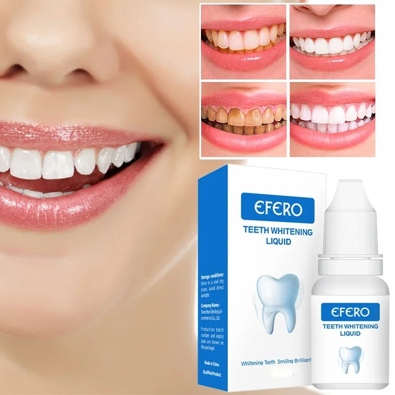 EFERO Teeth Whitening Essence Serum Powder Oral Hygiene Cleansing Remove Plaque Stains Fresh Breath Oral Hygiene Dental Tools
EFERO Teeth Whitening Essence Serum Powder Oral Hygiene Cleansing Remove Plaque Stains Fresh Breath Oral Hygiene Dental Tools