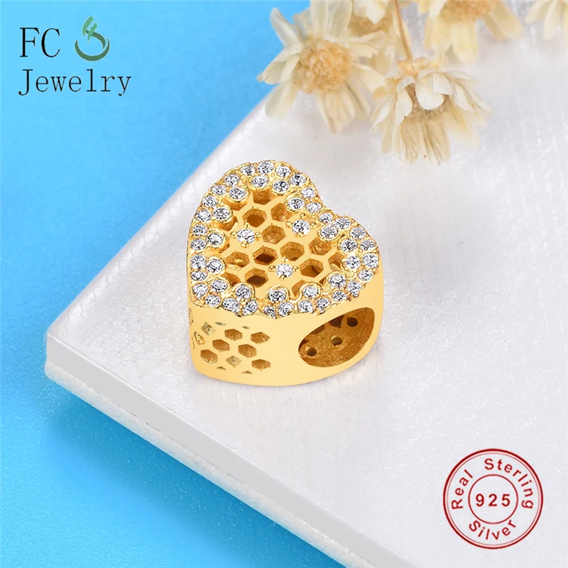Sparkling Shine Honeycomb Lace Charm Fit Original Charms Bracelet 925 Sterling Silver DIY Jewelry Making Berloque
Sparkling Shine Honeycomb Lace Charm Fit Original Charms Bracelet 925 Sterling Silver DIY Jewelry Making Berloque
