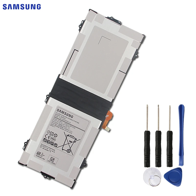 SAMSUNG оригинальный аккумулятор EB BW720ABE BW720ABA для Samsung GALAXY TabPro S SM W708 W700N Tab Pro 5070mAh Tablet