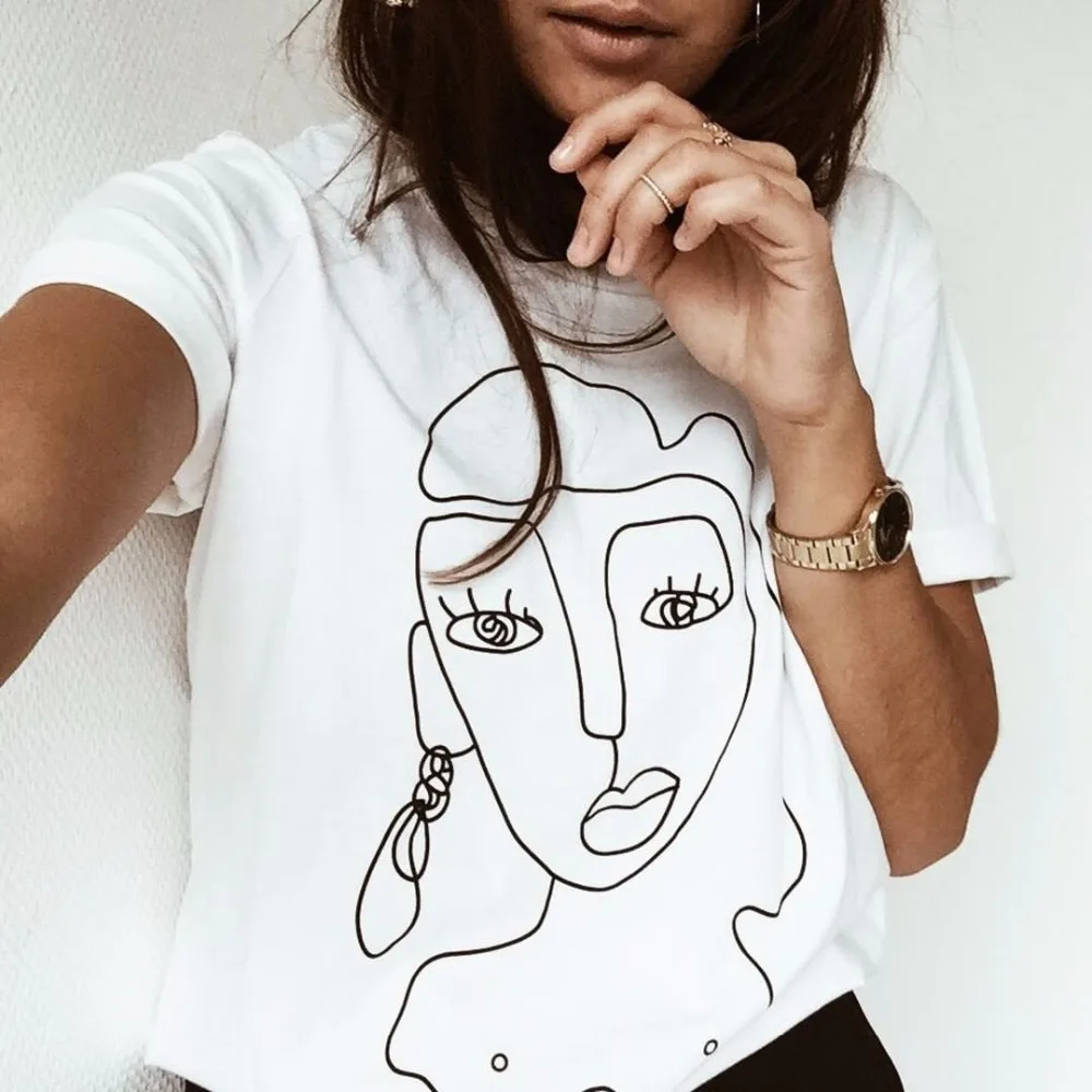Street style Funny Printed T shirt Women Tops Casual Summer T-Shirt Woman Tshirt white Tee Shirt Femme Camiseta Feminina
Street style Funny Printed T shirt Women Tops Casual Summer T-Shirt Woman Tshirt white Tee Shirt Femme Camiseta Feminina