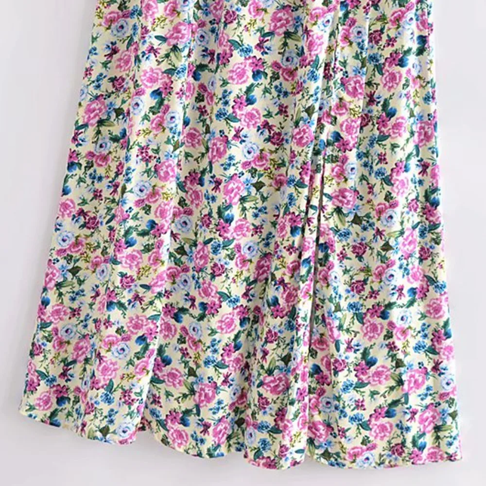 2021 ZA New summer women Breast wrap dress sexy sleeveless off shoulder down fork Floral Print casual dress RA 8741065 8741/065 
2021 ZA New summer women Breast wrap dress sexy sleeveless off shoulder down fork Floral Print casual dress RA 8741065 8741/065