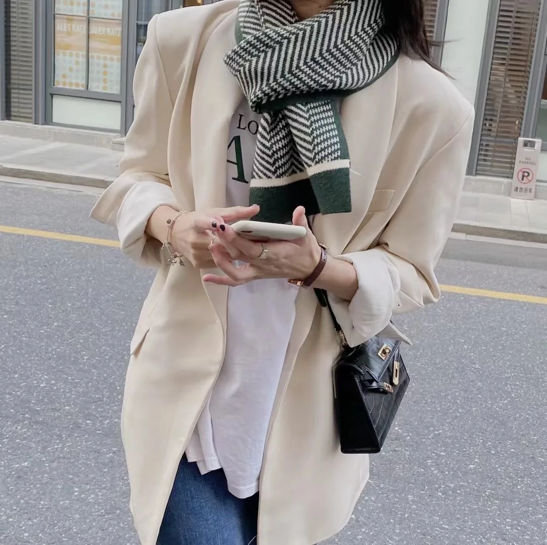 Luna&Dolphin Green Series Houndstooth Pattern Scarf Jacquard Wave Strip Flower Dot Neckerchief Warm Woolen Ins Pashmina Shawl
Luna&Dolphin Green Series Houndstooth Pattern Scarf Jacquard Wave Strip Flower Dot Neckerchief Warm Woolen Ins Pashmina Shawl