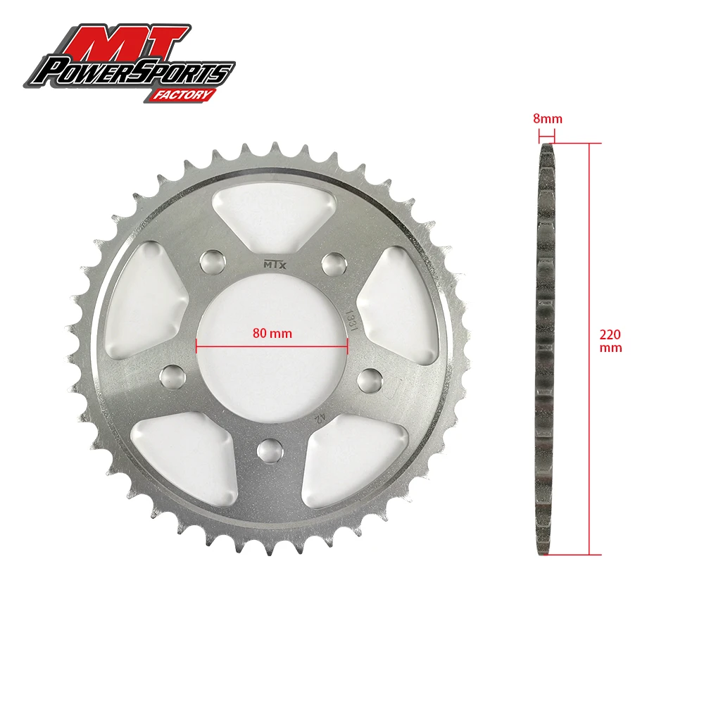 For HONDA CRF1000 Africa Twin '16-18 Motorcycle MTX Steel Alloy Front Sprocket Full Steel Front Sprockets 42Teeth
For HONDA CRF1000 Africa Twin '16-18 Motorcycle MTX Steel Alloy Front Sprocket Full Steel Front Sprockets 42Teeth