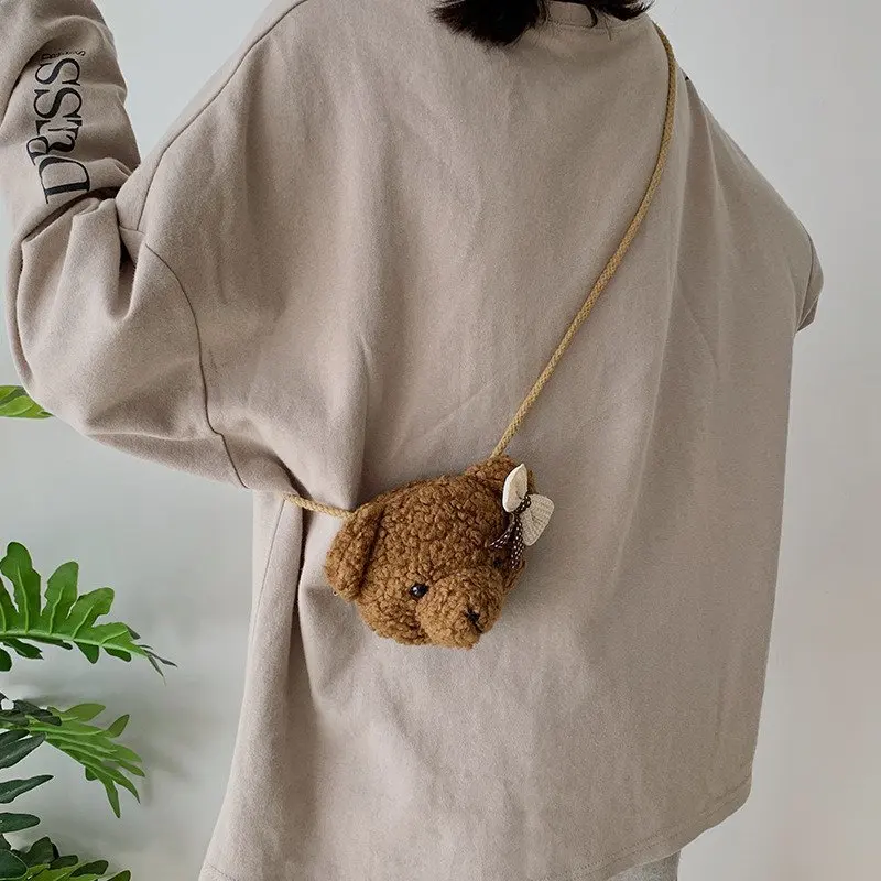 Plush Bear Kids Messenger Bag Cute Children's Shoulder Bags Wallet Bow Child Crossbody Bag Girls Fashion Handbag Purse
Plush Bear Kids Messenger Bag Cute Children's Shoulder Bags Wallet Bow Child Crossbody Bag Girls Fashion Handbag Purse