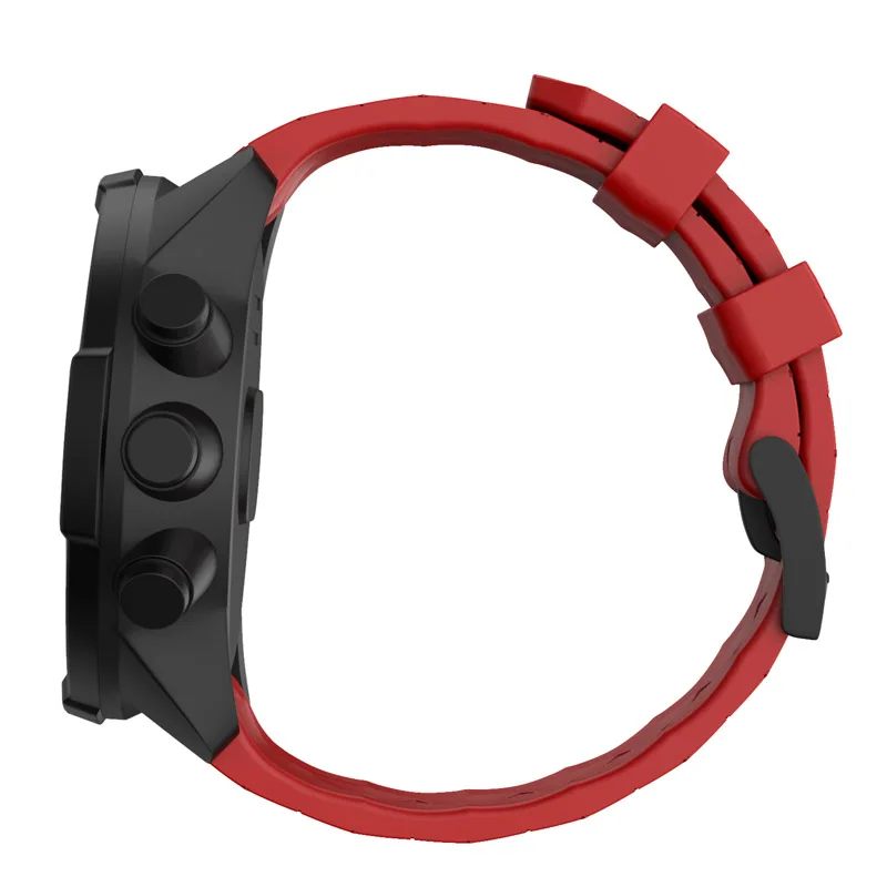 Watchband Smart Watch Band Strap Silicone Replacement for Suunto 9 Baro Copper AC889
Watchband Smart Watch Band Strap Silicone Replacement for Suunto 9 Baro Copper AC889