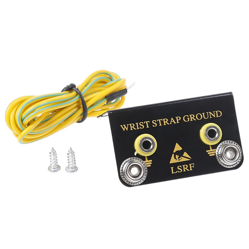 1 комплект двойная вилка типа «банан» с заземлением для антистатического двух ремешков на запястье 
1 комплект двойная вилка типа «банан» с заземлением для антистатического двух ремешков на запястье