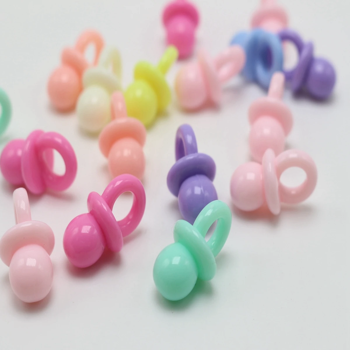50 Mixed Pastel Color Acrylic Baby Nipple Charm Pendants 20X12mm Kids Crafts
50 Mixed Pastel Color Acrylic Baby Nipple Charm Pendants 20X12mm Kids Crafts